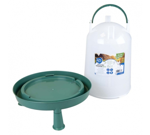 Duvoplus Hühner-Tränke mit Griff & Füßen ECO - 7 Liter