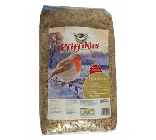 Pfiffikus Fettfutter 25 kg