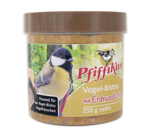 Pfiffikus Vogel-Bistro Erdnussbutter 250 g