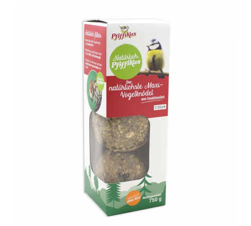 Pfiffikus Maxi-Vogelknödel - 3 Stück