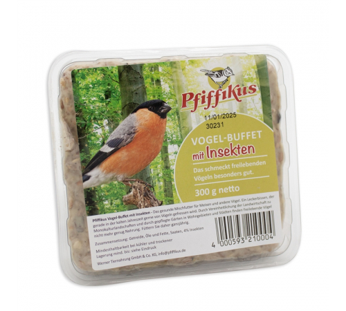 Natürlich Pfiffikus Vogel-Buffet Insekten 300 g