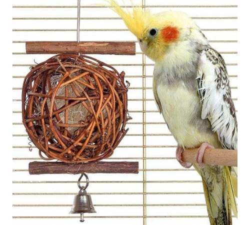 Karlie Wooden Bird Ball - 5 cm