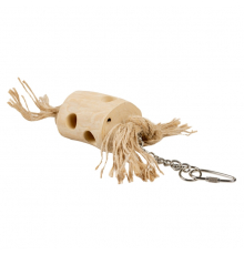 Duvoplus Snackbaumstamm aus Kaffeeholz - 30cm