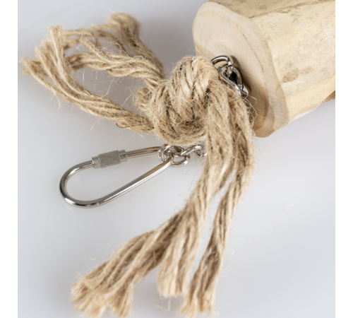 Duvoplus Snackbaumstamm aus Kaffeeholz - 30cm