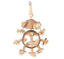 Duvoplus Coconut Jungle Ring Holzklötze/Sisal