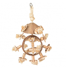 Duvoplus Coconut Jungle Ring Holzklötze/Sisal