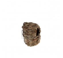 Duvoplus geschlossenes Schilfnest für Vögel - 3 Stück - 10x10x15cm