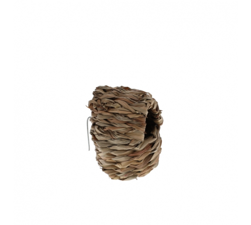 Duvoplus geschlossenes Schilfnest für Vögel - 3 Stück - 10x10x15cm