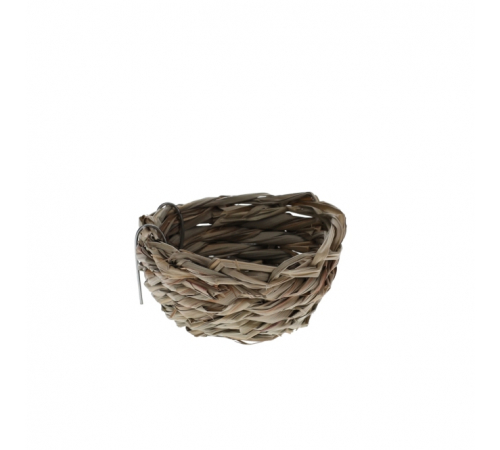 Duvoplus Schilfnest für Vögel - 3 Stück - Ø12cm