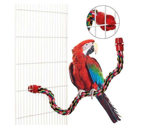 Karlie Biegsame Baumwollsitzstange BIRD BAR - 30 cm