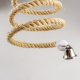 Duvoplus Spiralseil mit Glocke - 78x18x18cm