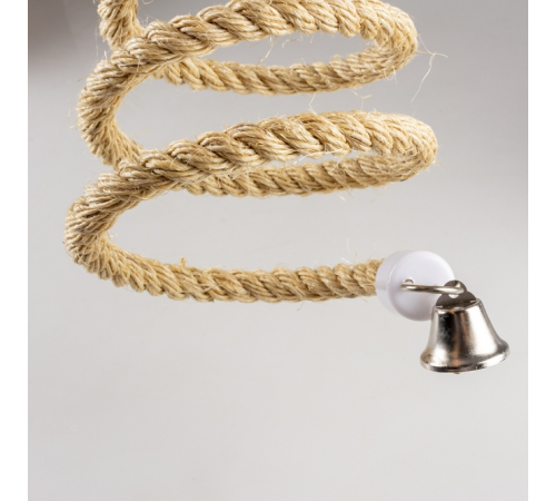 Duvoplus Spiralseil mit Glocke - 96x19x19cm