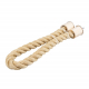 Duvoplus Sitzstange aus Baumwolle & Sisal - 66x1,8cm