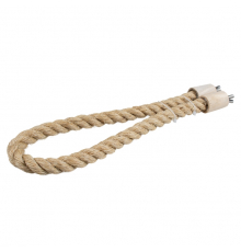 Duvoplus Sitzstange aus Baumwolle & Sisal - 75x3cm