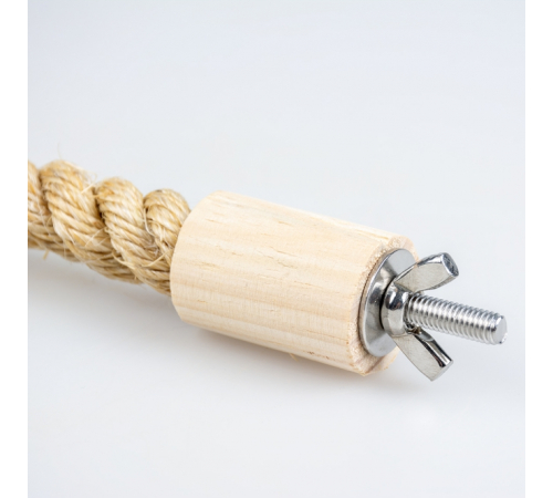 Duvoplus Sitzstange aus Baumwolle & Sisal - 75x3cm