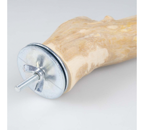 Duvoplus Kaffeeholz-Sitzstange - 40cm/Ø3cm