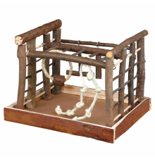 Trixie Vogelspielplatz aus Naturholz