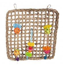 Duvoplus Kletternetz mit Spielzeug