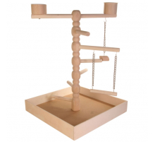 Trixie Spielplatz für Papageien - 41 x 55 x 41 cm