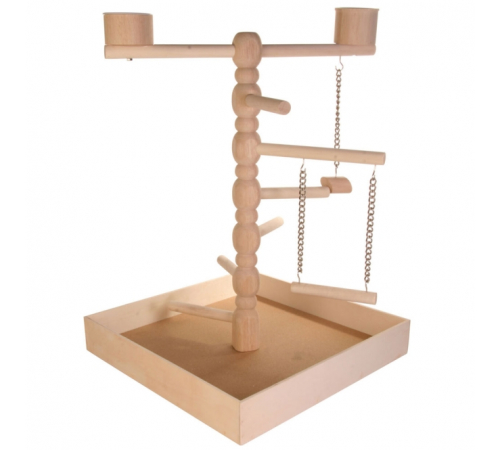 Trixie Spielplatz für Papageien - 41 x 55 x 41 cm