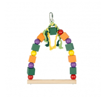 Duvoplus bunte Vogelschaukel - 20x29cm