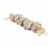 Duvoplus Vogelspielzeug Lavasteine - 50x11x11cm