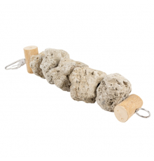 Duvoplus Vogelspielzeug Lavasteine - 50x11x11cm
