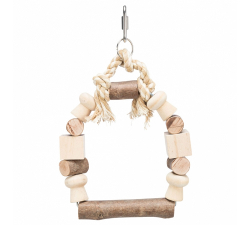 Trixie Bogenschaukel mit Holzklötzen - Klein