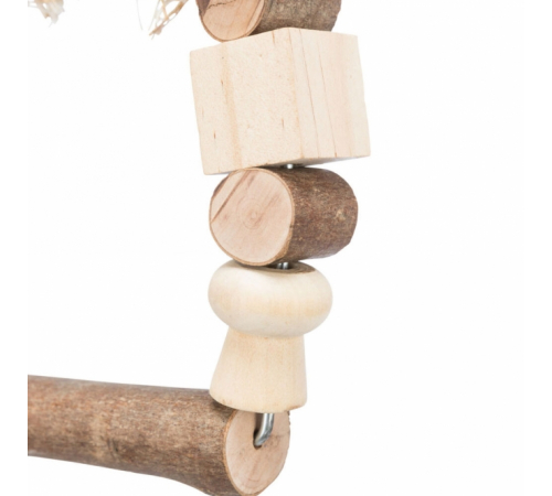 Trixie Bogenschaukel mit Holzklötzen - Klein
