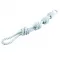 Duvoplus Flossy Doppelseil 4 Knoten - blau