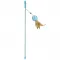 Duvoplus Cat Toy Spielangel Catchy Papierball - blau