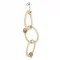 Duvoplus Triple Sisal-Ring mit Holzklötzen für Vögel
