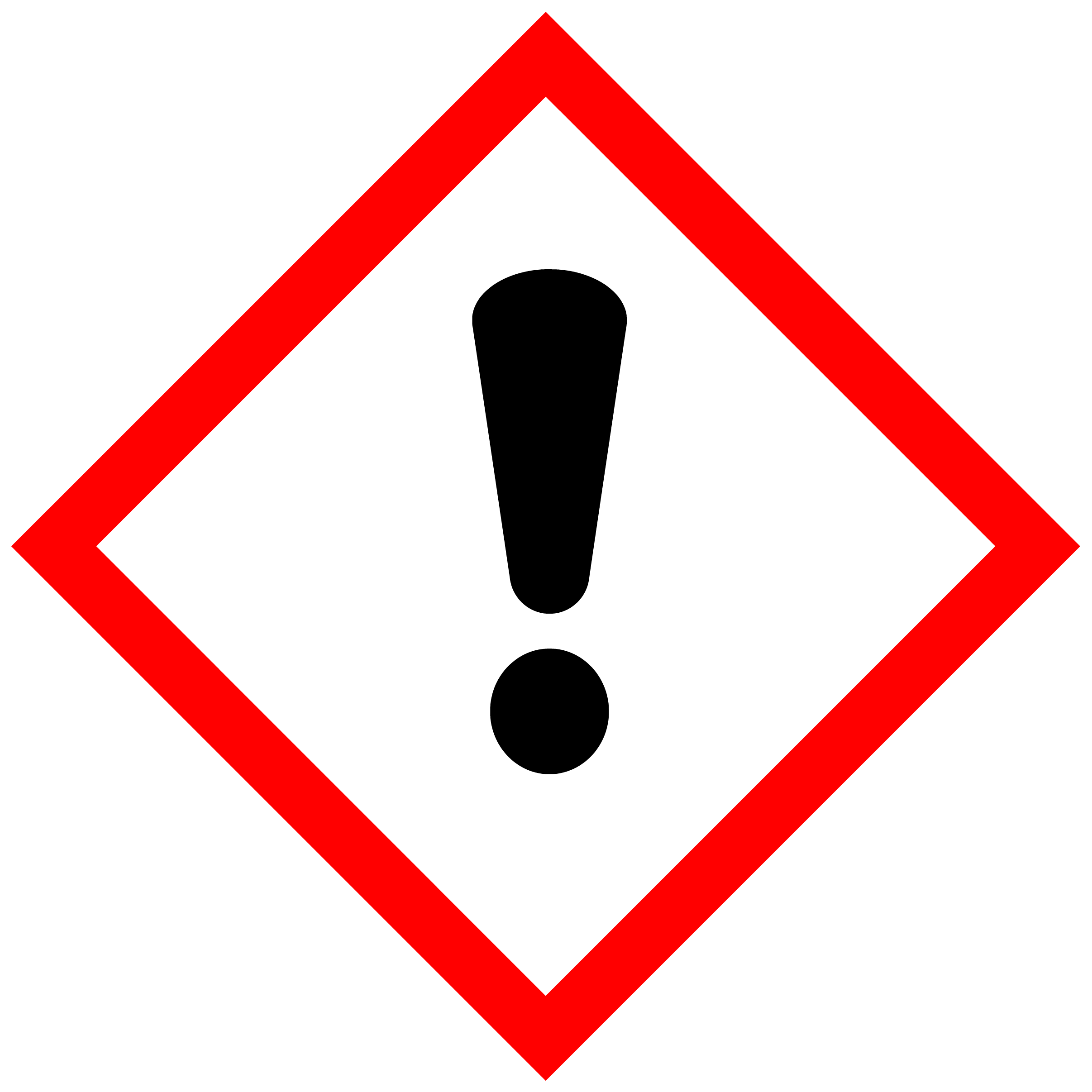 Gefahrensymbol GHS07 Ausrufezeichen
